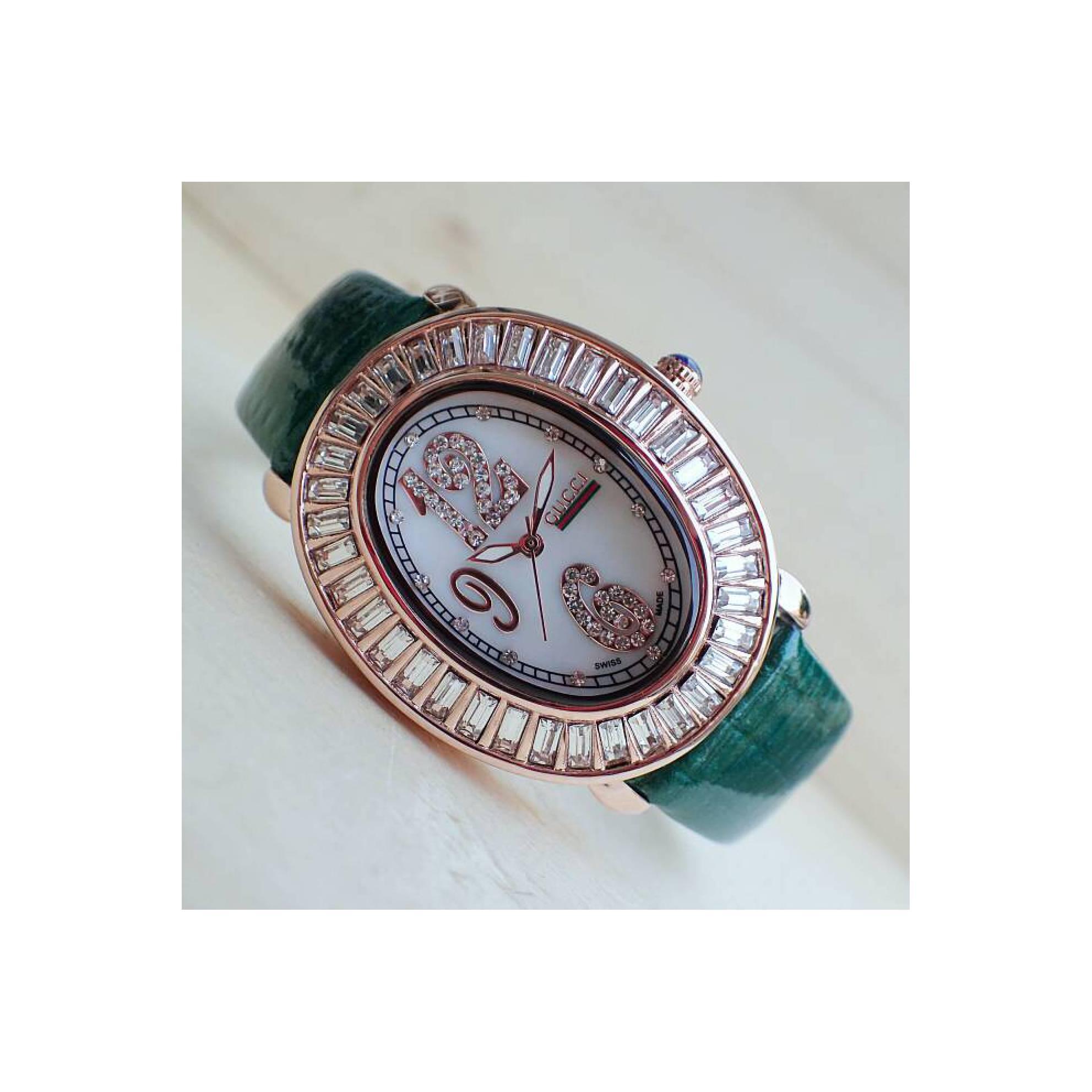 JAM TANGAN CEWEK/WANITA GUCCI OVAL FASHIONS