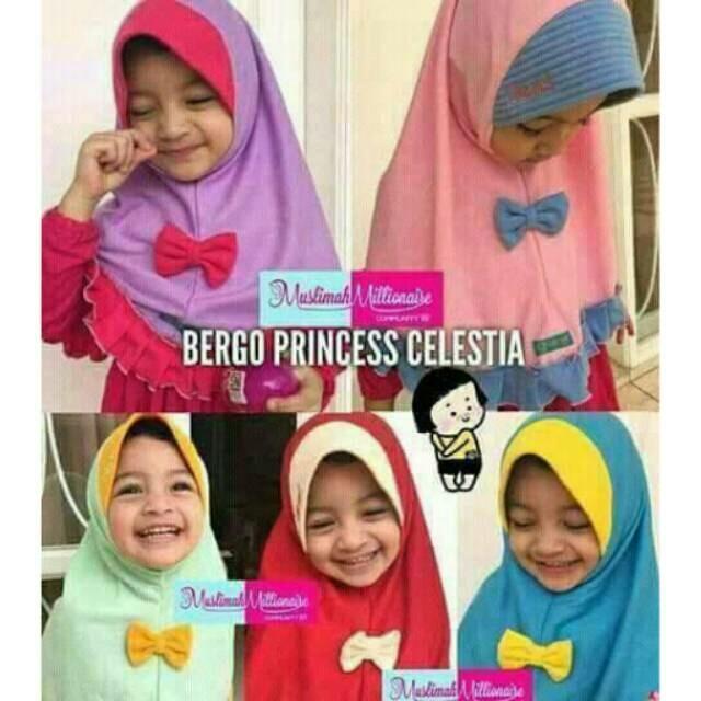 Kerudung Anak pet anteb princess / Jilbab Anak Bayi / Jilbab Bayi / Hijab Pashmina Instan Anak