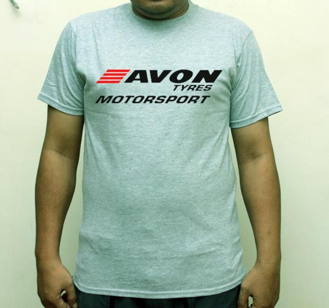T-Shirt Kaos Avon Tyres - Cotton Combed 20S 30S Unisex