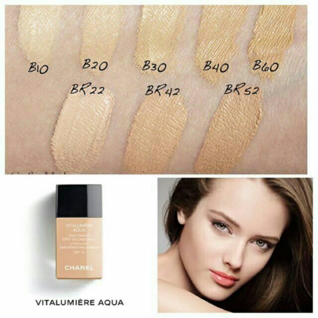 Chanel vitalumiere aqua foundation br12