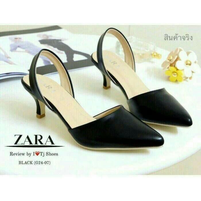 SEPATU ZARA NR01 HITAM