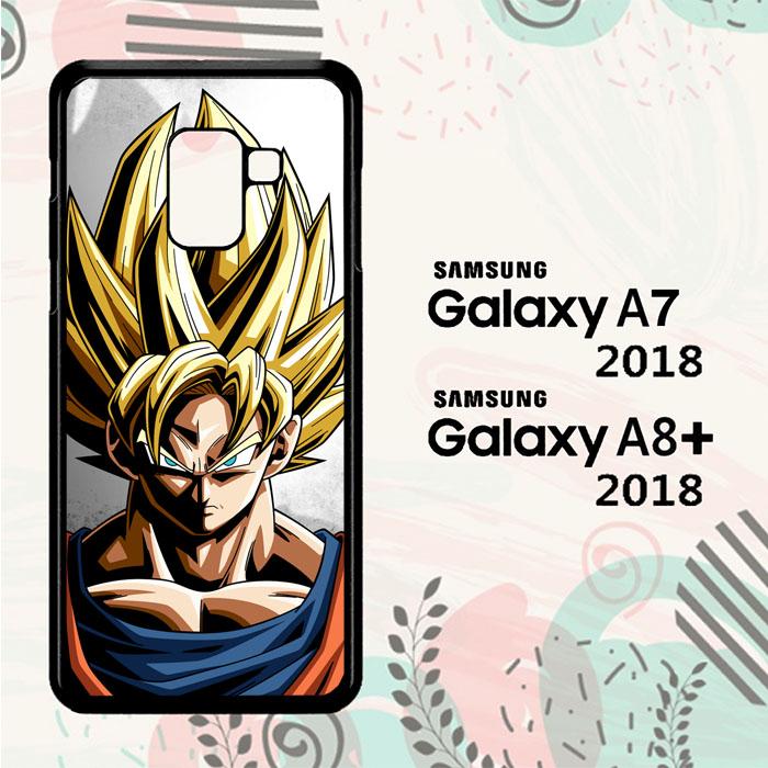 Casing Samsung Galaxy A7 2018 | A8+ 2018 Custom Hardcase HP Dragon Ball Z Face L0615