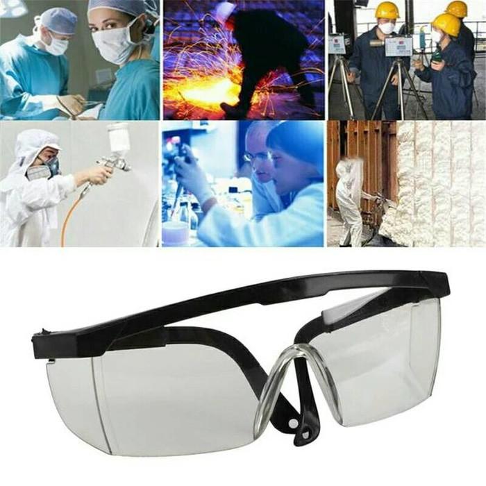 Kacamata Safety Gurinda Gerinda Kacamata Las Googles Bahan Craft - Jo0l1l