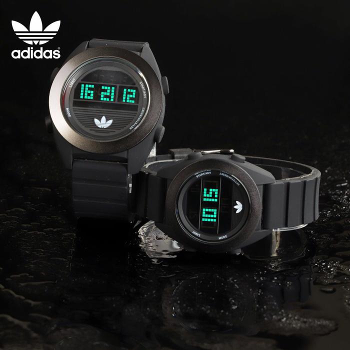 Jam Tangan MAG-ADIDAS COUPLE AD016 BLACK