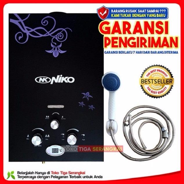 NIKO Gas water Heater NK 6LD-Hitam