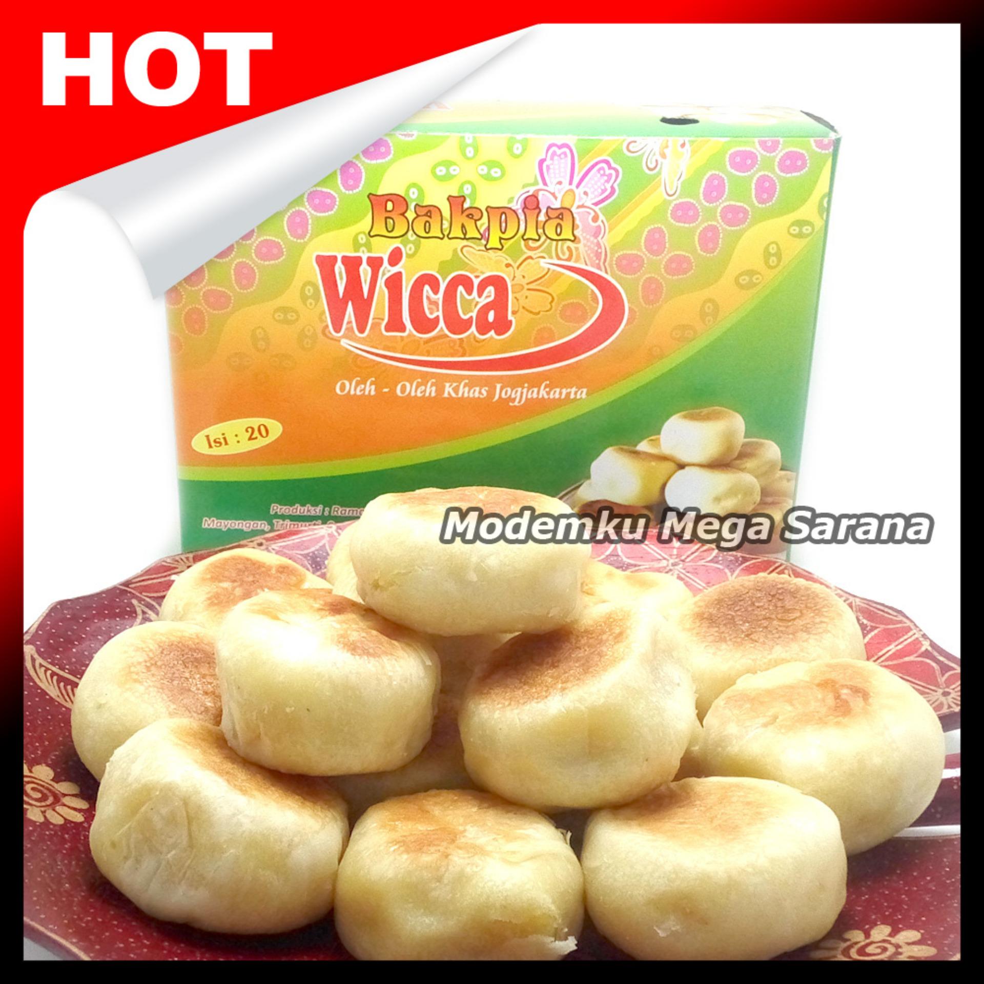 Bakpia Wicca Basah Kacang Hijau isi 20 biji - Oleh Oleh Khas Jogja