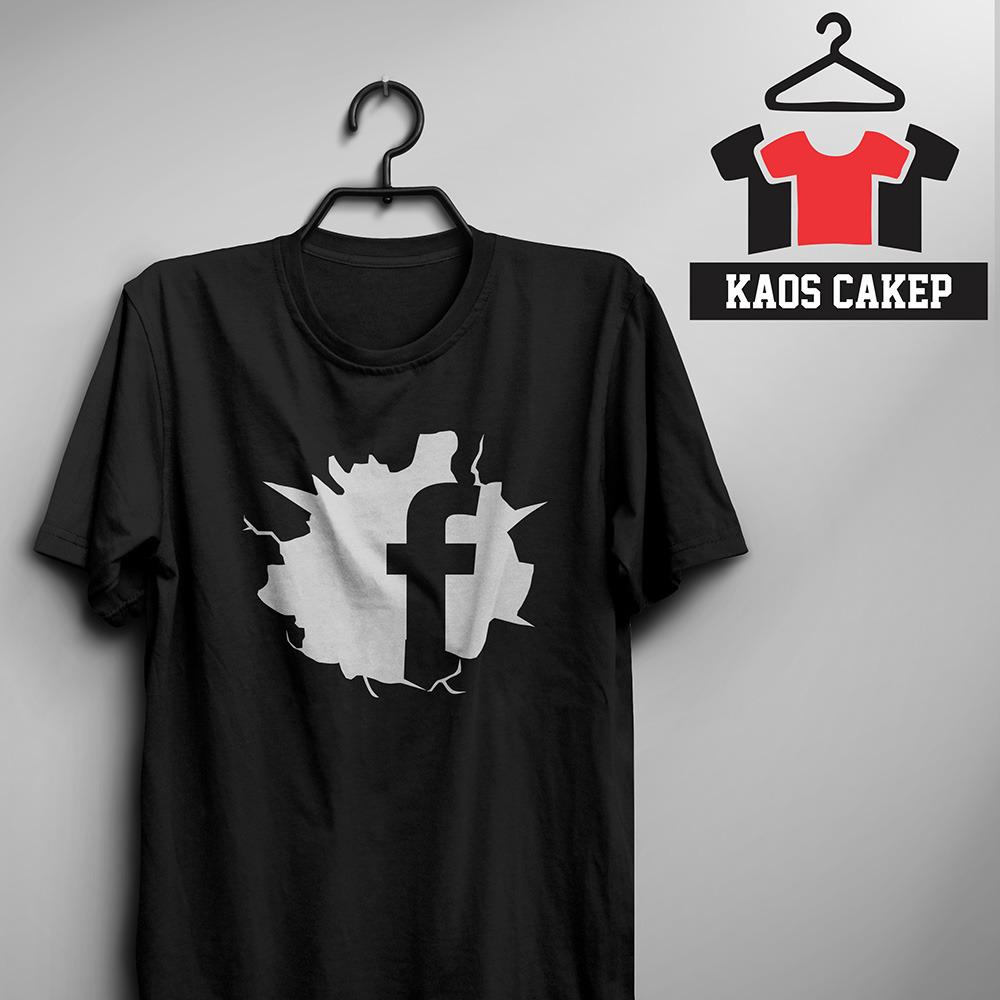 Kaos Facebook broken Murah Keren