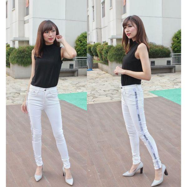 Celana Jeans Wanita Hopylovy - Zoey Celana Panjang Skinny Cewek Model Terbaru
