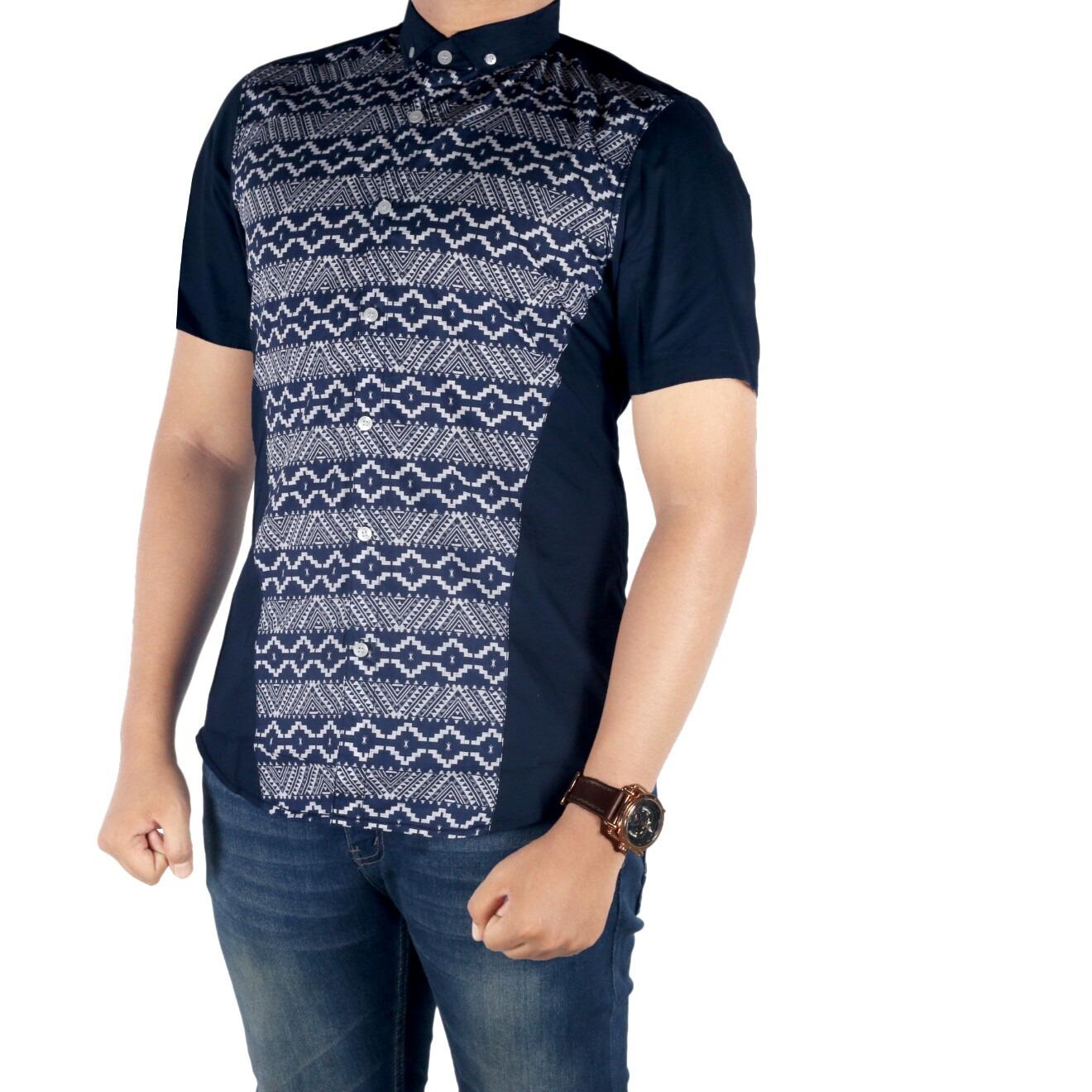 Dgm_Fashion1 Kemeja Pria Lengan Pendek Tribal /Kemeja Polos/Kemeja Batik/Kemeja Casual/Kemeja Distro/Kemeja Jeans/Kemeja Denim/Kemeja Wol/Kemeja Pantai/Kemeja Flanel/Kemeja Panjang/Kemeja Songket/Kemeja Formal/Kemeja HEM PX 5274