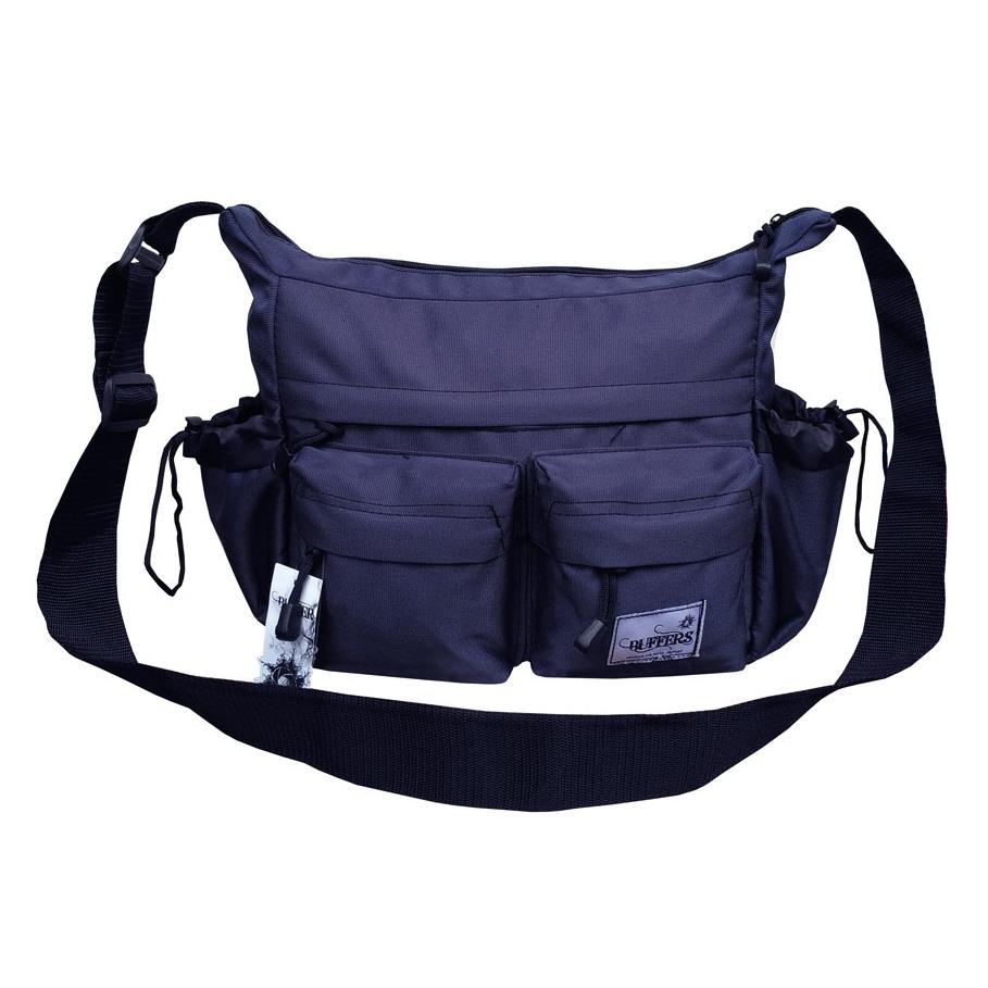 Buffers Tas Selempang Sports - Shoulder Bag Cordura LLC3912 - Dark Blue - Tas Sandang Pria Tas Messenger Tas Slempang Crossbody Man Tas Fashion Pria