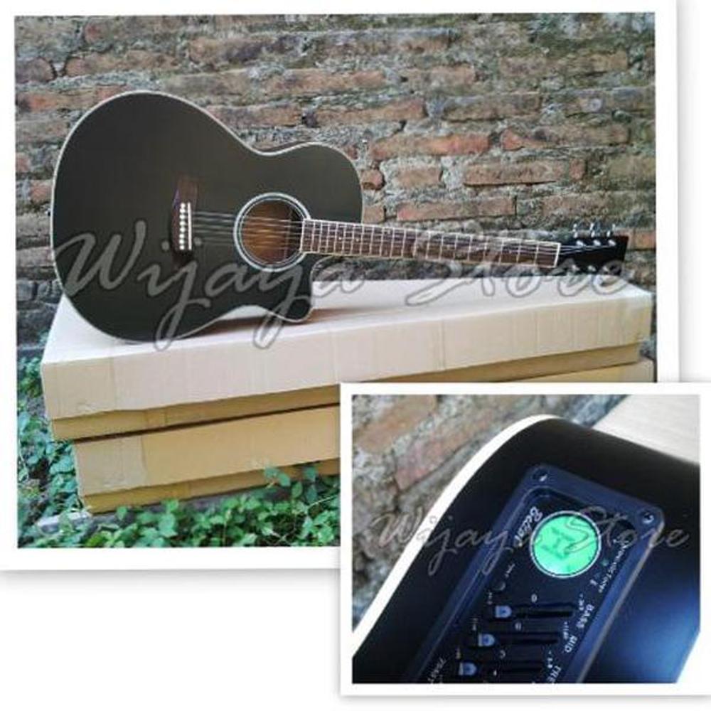 PROMO.....Gitar grand blackdoft akustik elektrik EQ7545T tuner chromatic