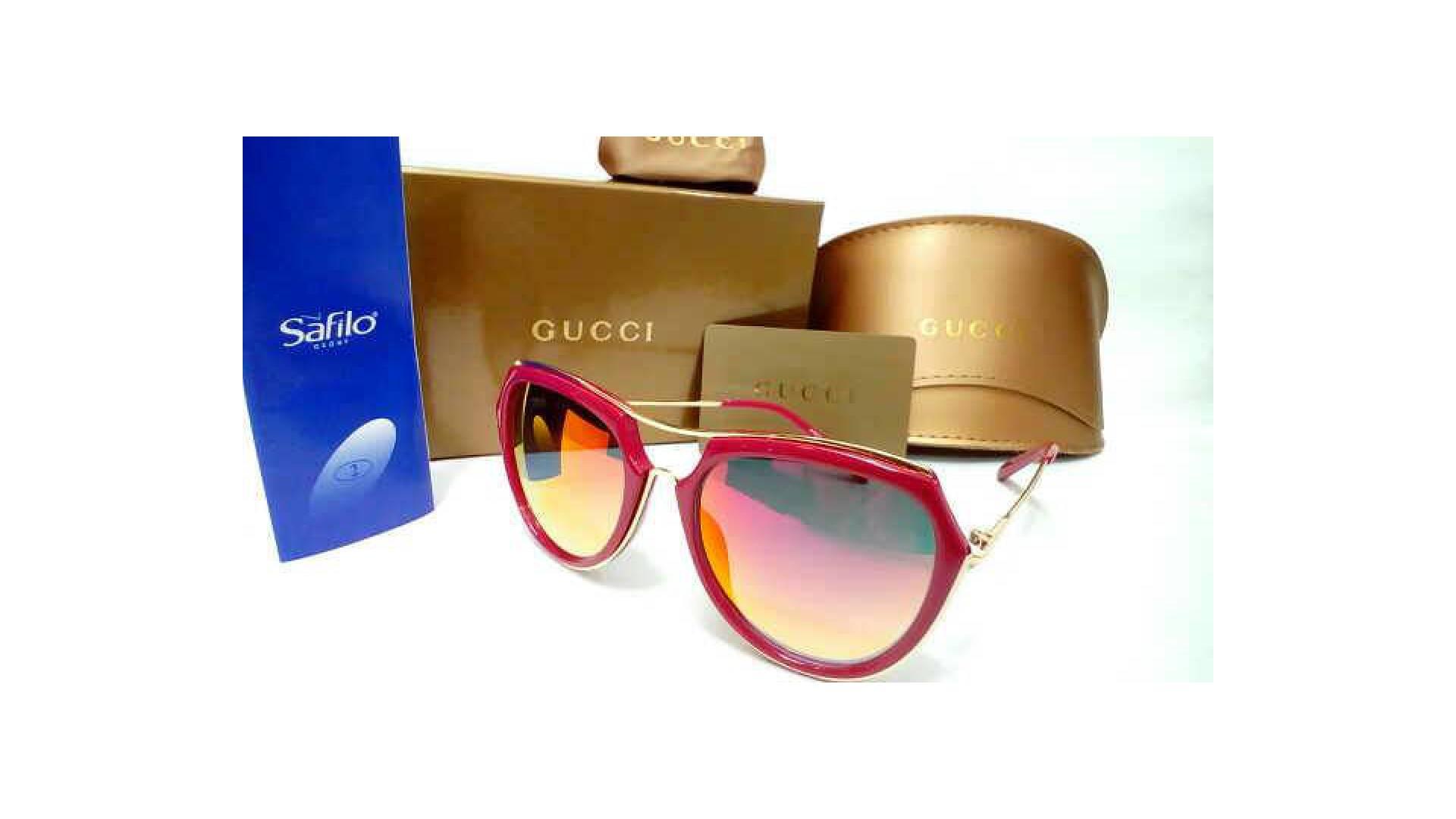 kacamata wanita / cewe gucci red
