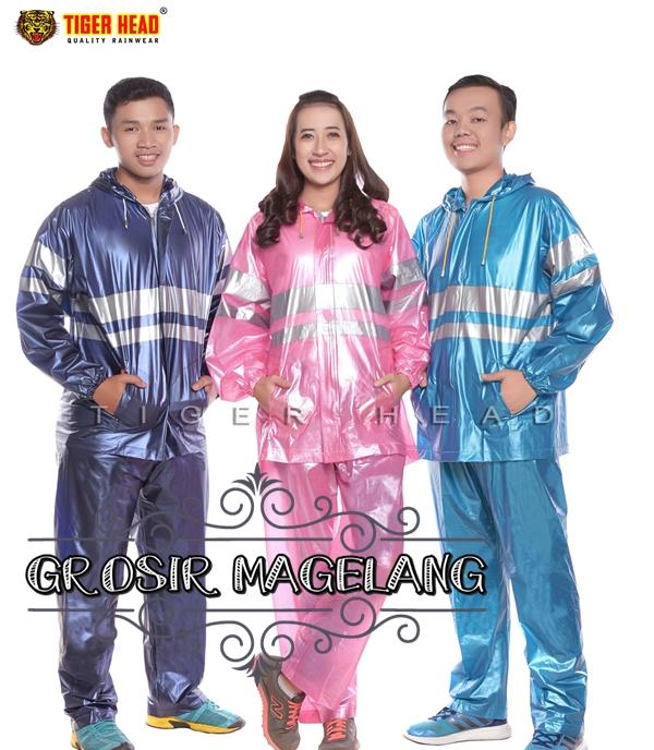 Jas Hujan Mantel Jaket Celana Tiger Head Urban Kualitas Premium