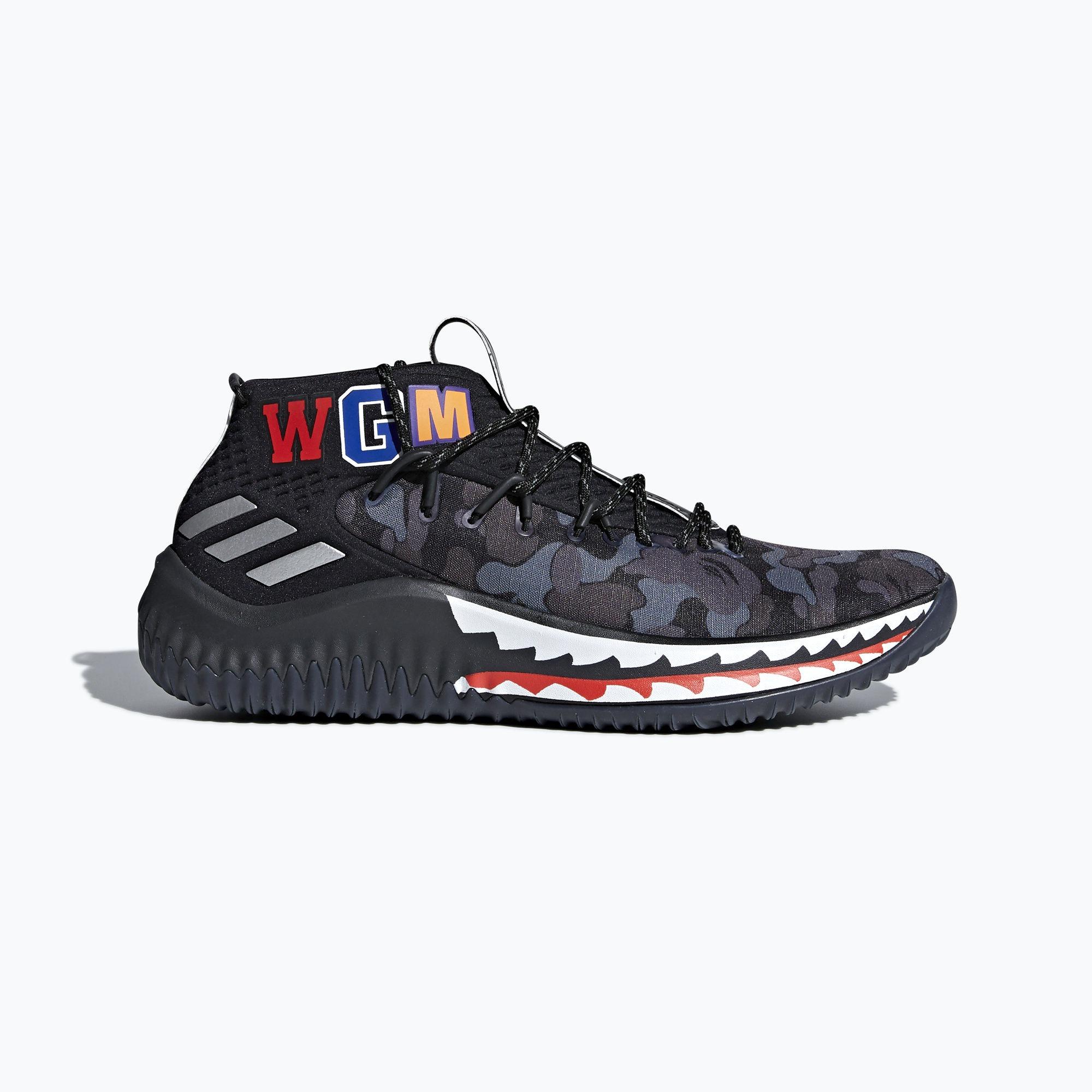 Kelebihan Adidas Dame 4 A Bathing Ape Black Camo Terkini Daftar Adidas Dame 4 A Bathing Ape Black Camo 2