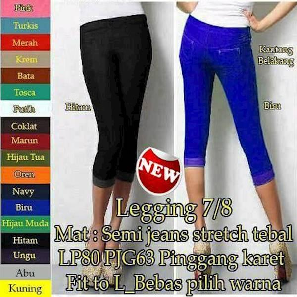 Legging Jeans 7Per8