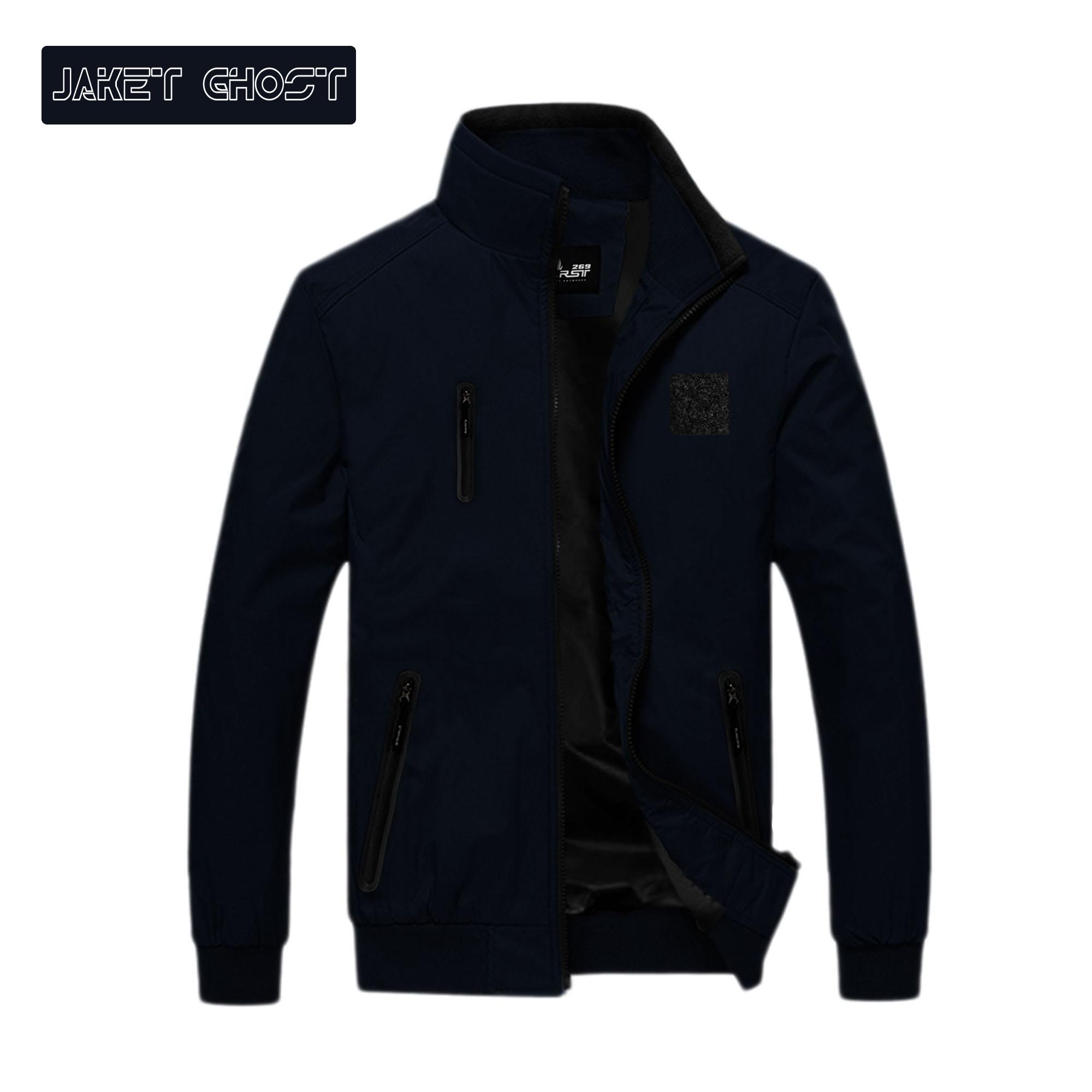 JAKET WP GHOST WATERPROOF POLOS ANTI AIR DISTRO TERBARU KEREN
