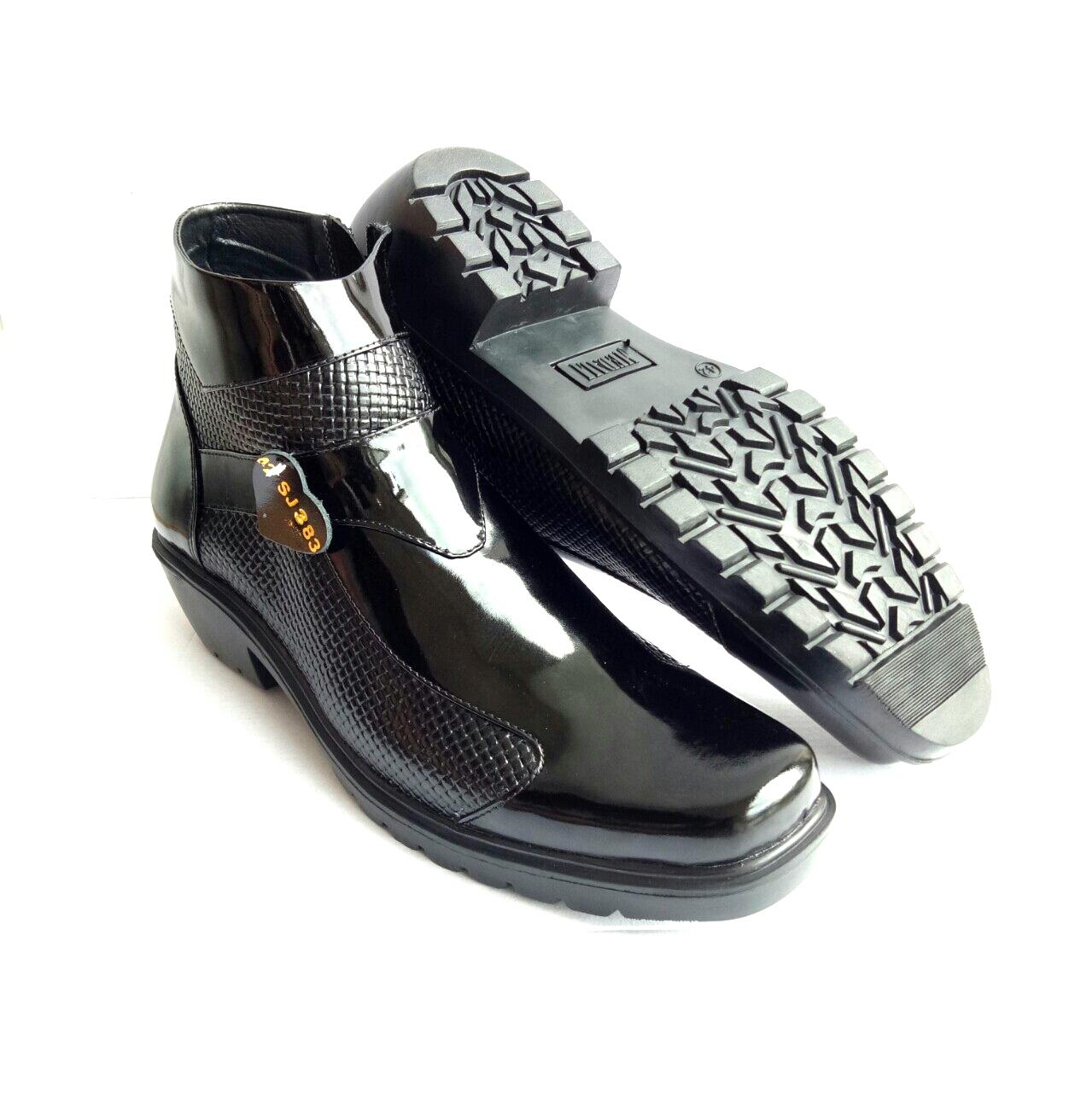 Mandiens Sepatu Boots Jenggel Kulit Asli Original Medali PDH K.383 Export Quality Januari 2019 - 3 Mandiens Sepatu Boots Jenggel Kulit Asli Original Medali PDH K.383 Export Quality - 3