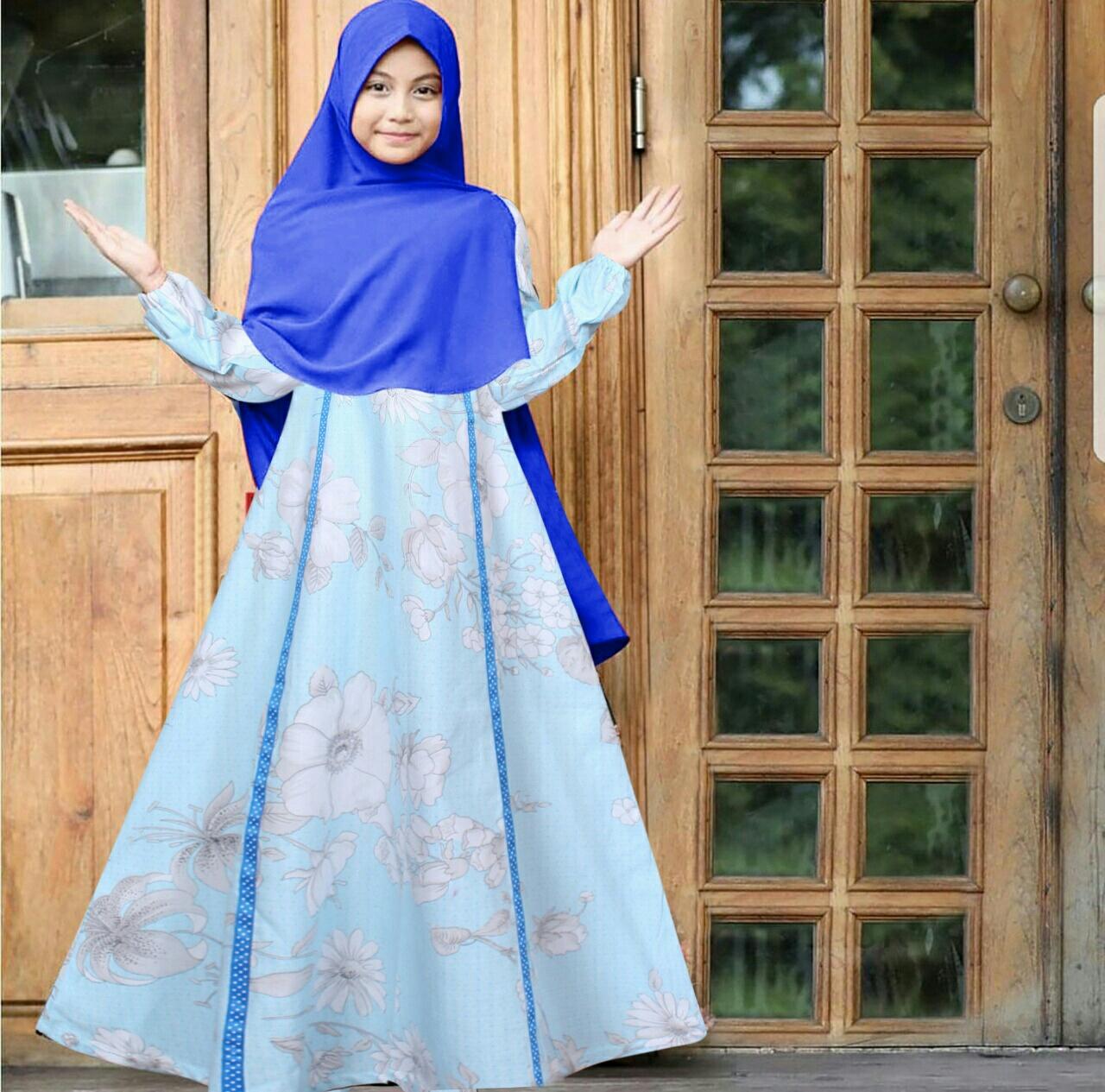Liliana Baju Gamis Untuk Anak 6-8thn Fashion Terbaru Wanita