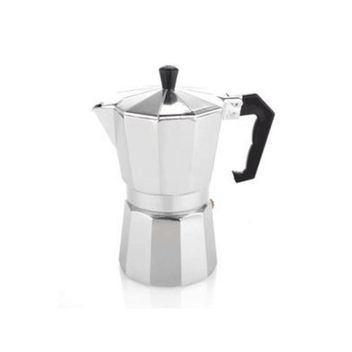 Coffee Gear Mokapot Coffee Espresso Maker Silver (6 cups)