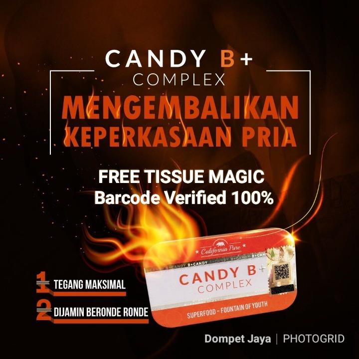 2 Piece Permen Candy B - Multivitamin Pria Kesehatan Pria Vitamin - CandyB
