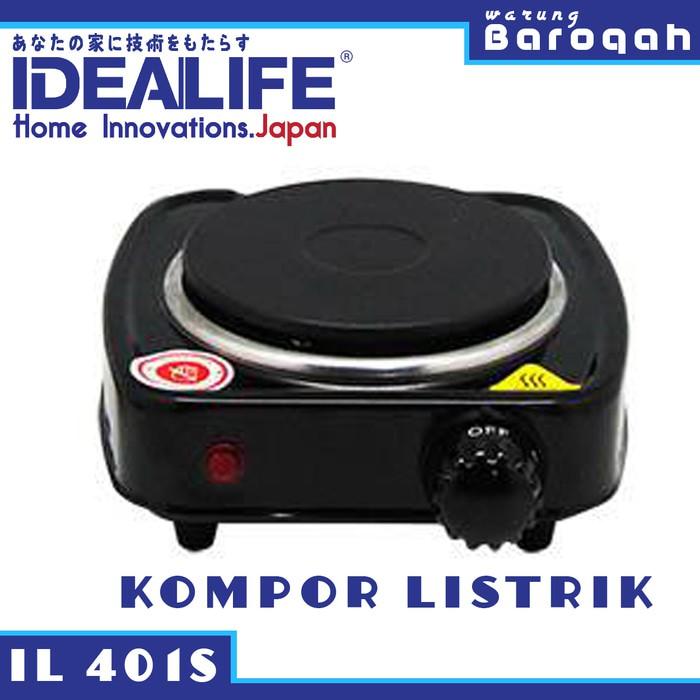 Kompor Listrik 1 Tungku - Idealife Il-401S Electrical Stove (Single) - J9Aswe