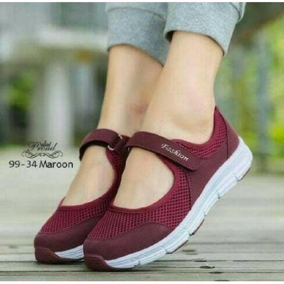 Sepatu Sneakers / Slip On / Santai Wanita Prepet