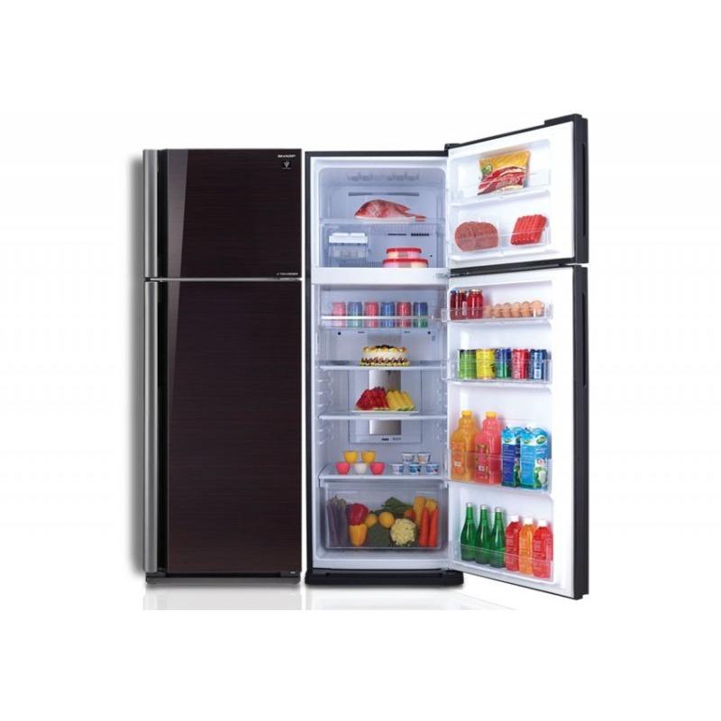 SHARP Kulkas 2 Pintu - SJ-450GD-FW-,garansi RESMI SHARP