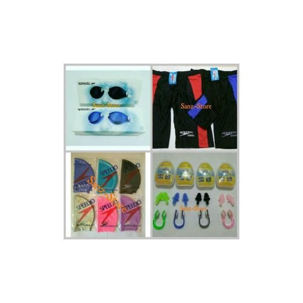 KACAMATA RENANG SPEEDO ORI / CELANA / TOPI / TUTUP TELINGA HIDUNG
