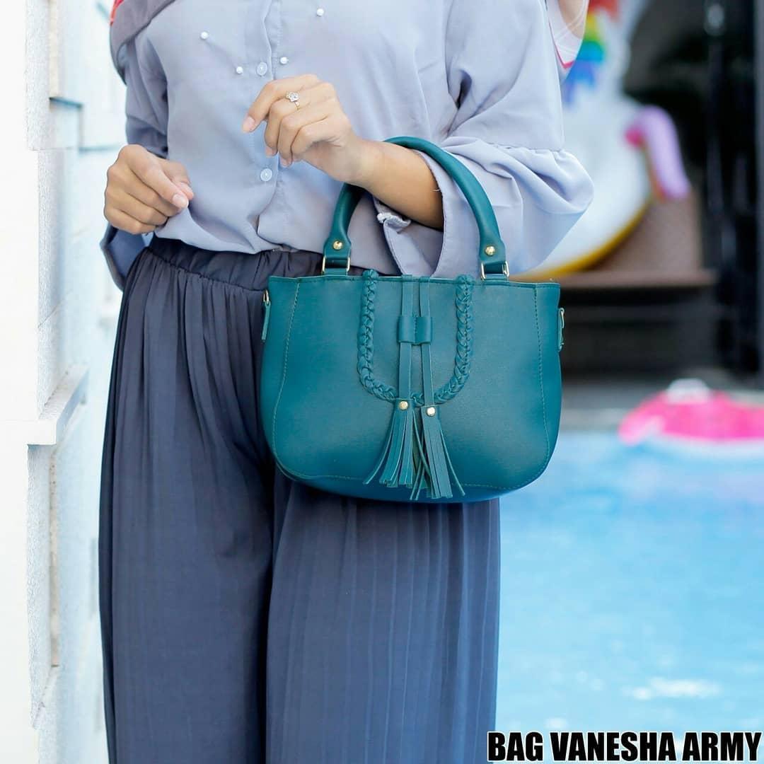 Ubay Shop Tas Selempang Wanita / Tote VaneshaSolid Shoulder Bag - 3 .