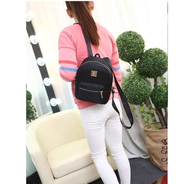 TAS RANSEL NYLON KECIL IMPORT BACKPACK NILON MURAH