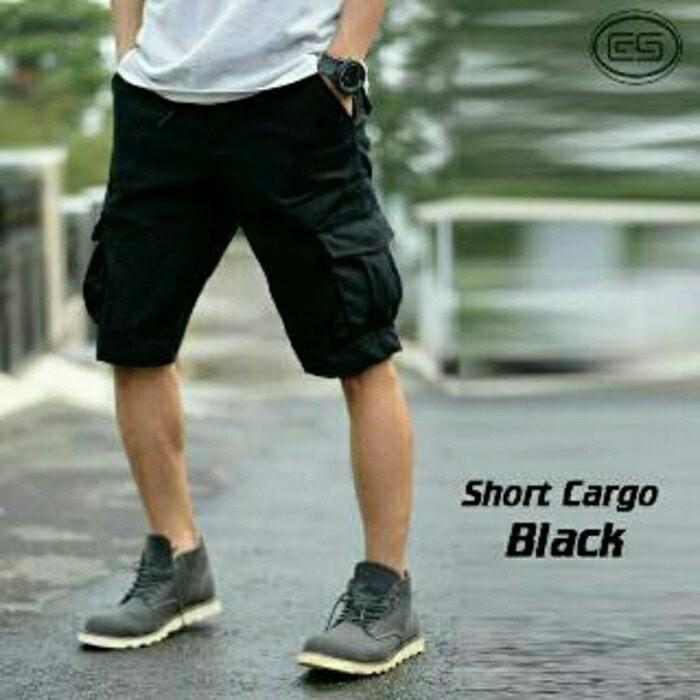 CELANA PENDEK CARGO PDL Tactical / KEMPOL / CELANA GUNUNG PENDEK - Hitam- 27 - Sgrd24