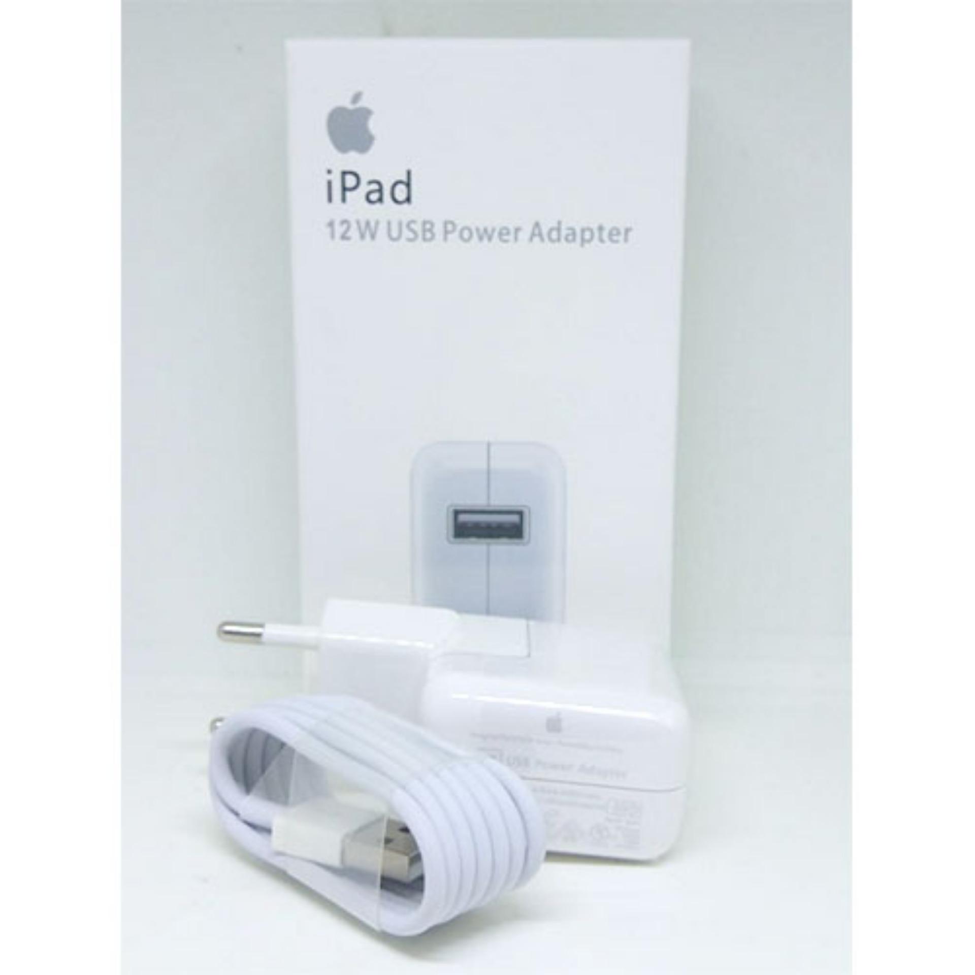 Kelebihan Apple 12w Usb Power Adapter For All Iphone And Ipad Models Charger For iPad 12W Fast Charging Kualitas Original ORI Apple iPad 12 W Lightning Bisa