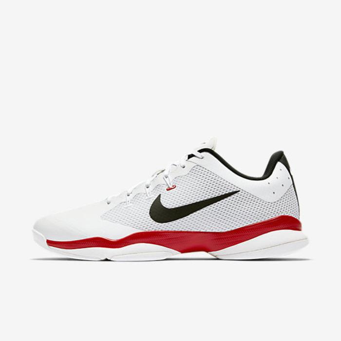 Sepatu Tennis Nike Air Zoom Ultra - White/Black/Red Original