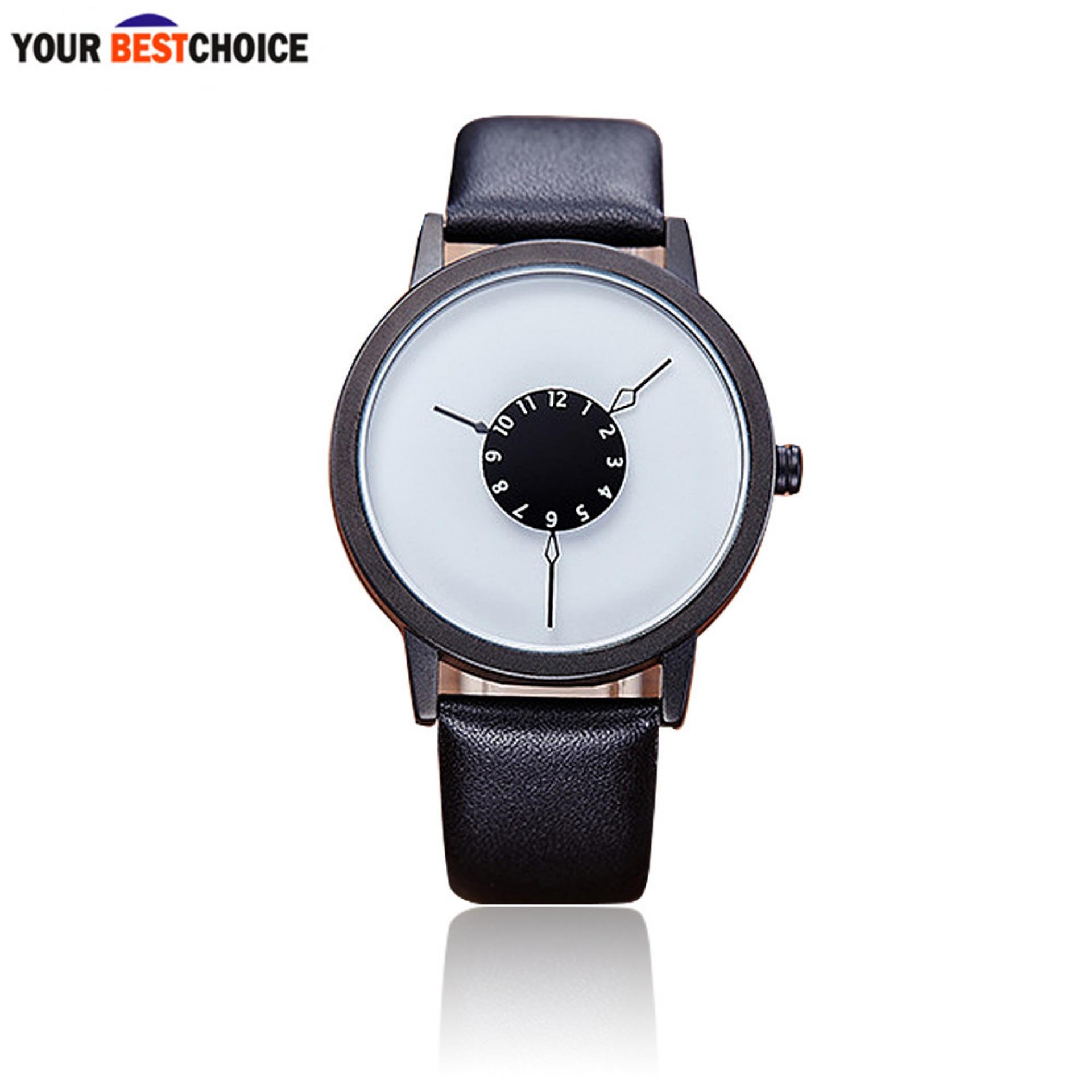 Kelebihan Fashion Longbo Tali Kulit Sederhana Kasual Wanita YBC Adapula Dial Arloji Jam Tangan Kasual Kulit PU Indonesia Ngumpul Di Sini Jam QUARTZ