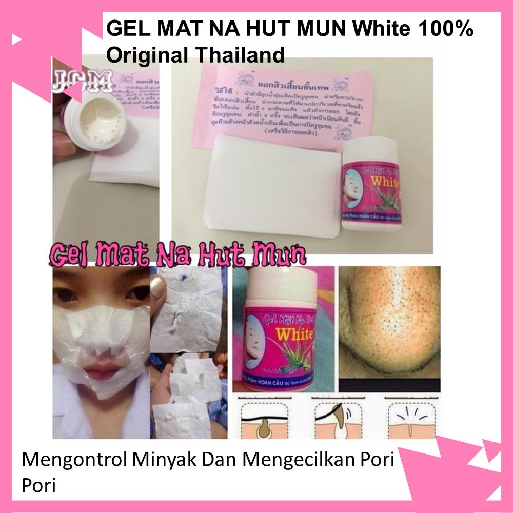 Hutmun - Gel Mat Na Hut Mun Pembersih Penghilang Dan Pencabut Komedo Original Thailand - 3