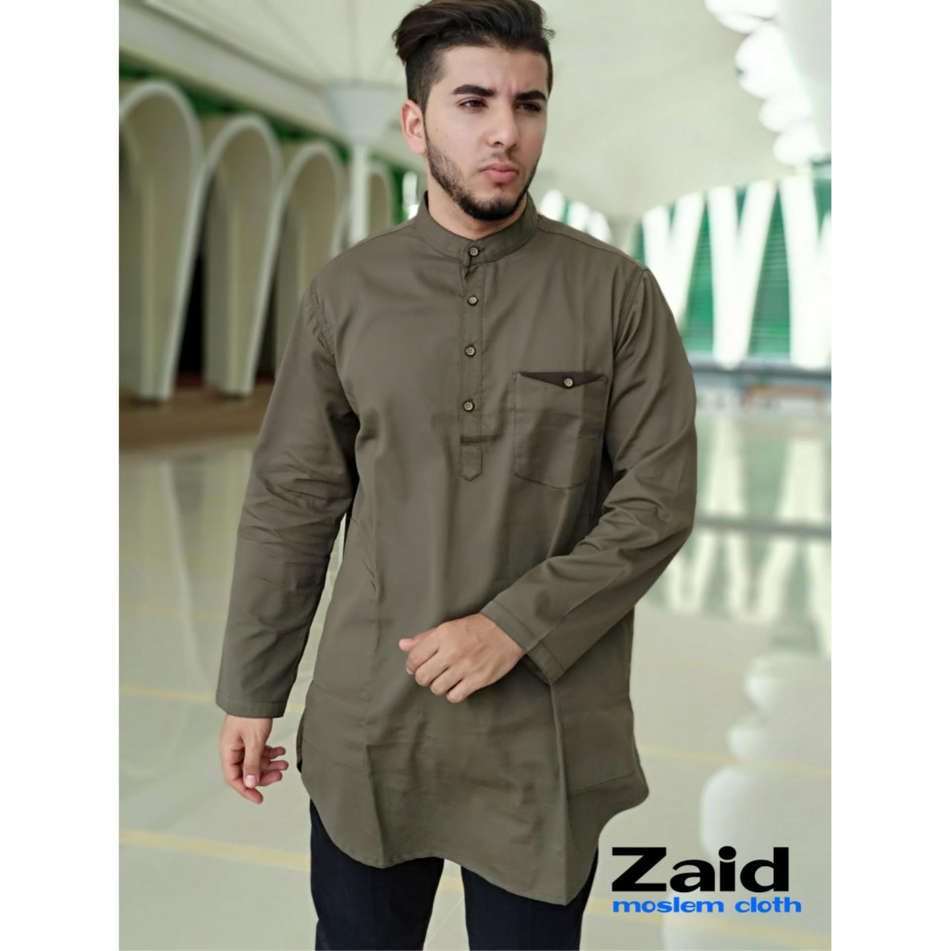 Pakaian Muslim Pria - Baju Gamis Pria - Kurta Pakistan Zaid