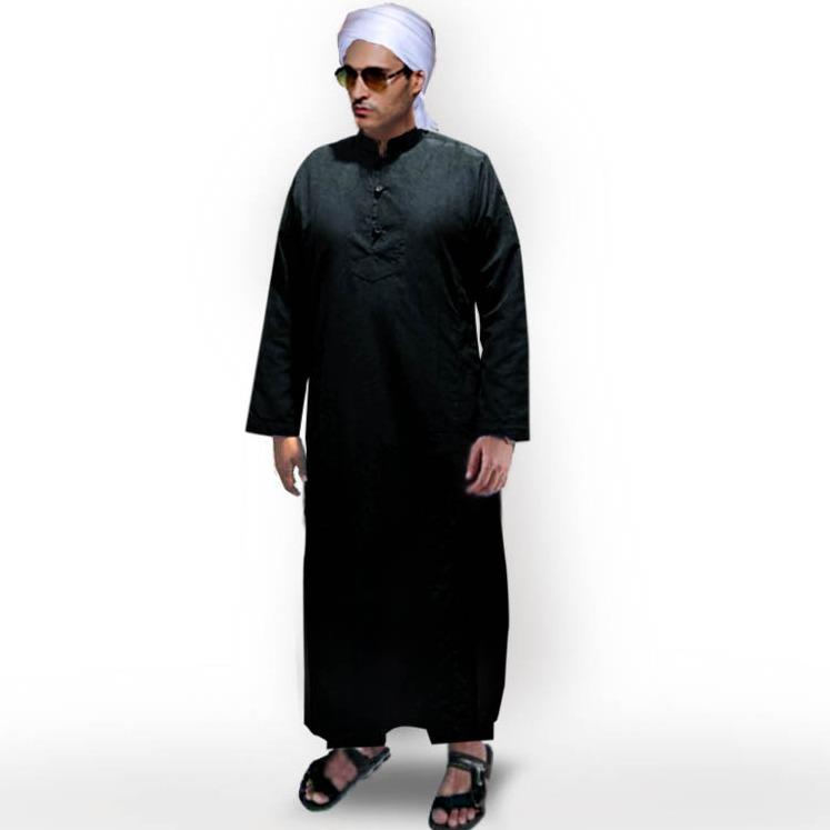 Jubah Arab Pakaian Muslim Gamis Pria Panjang Big Size