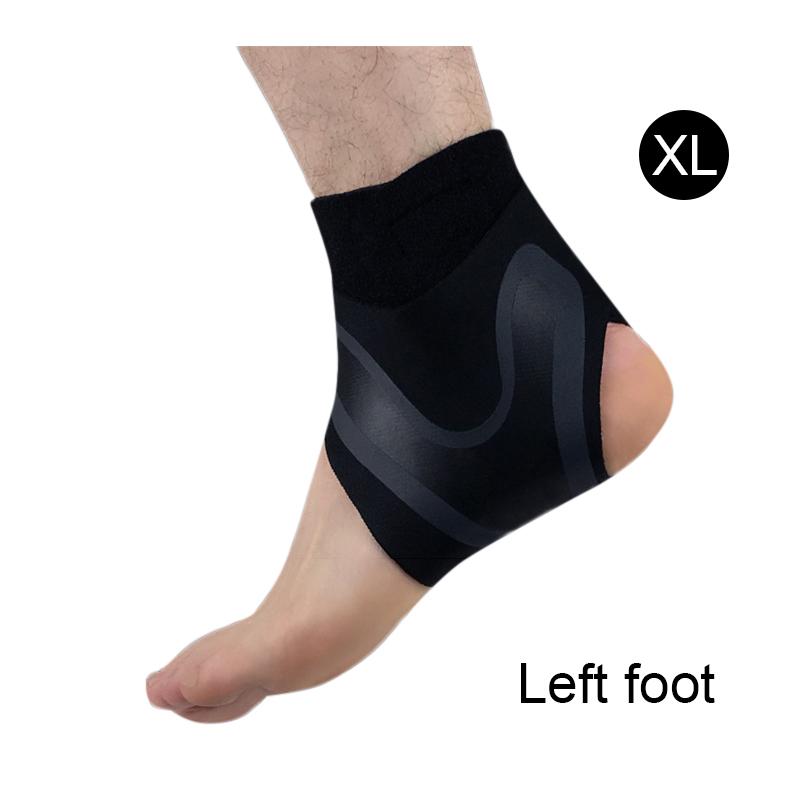 PAlight Left/Right Feet Sleeve Ankle Support Socks Compression Anti Sprain Heel Protective Wrap