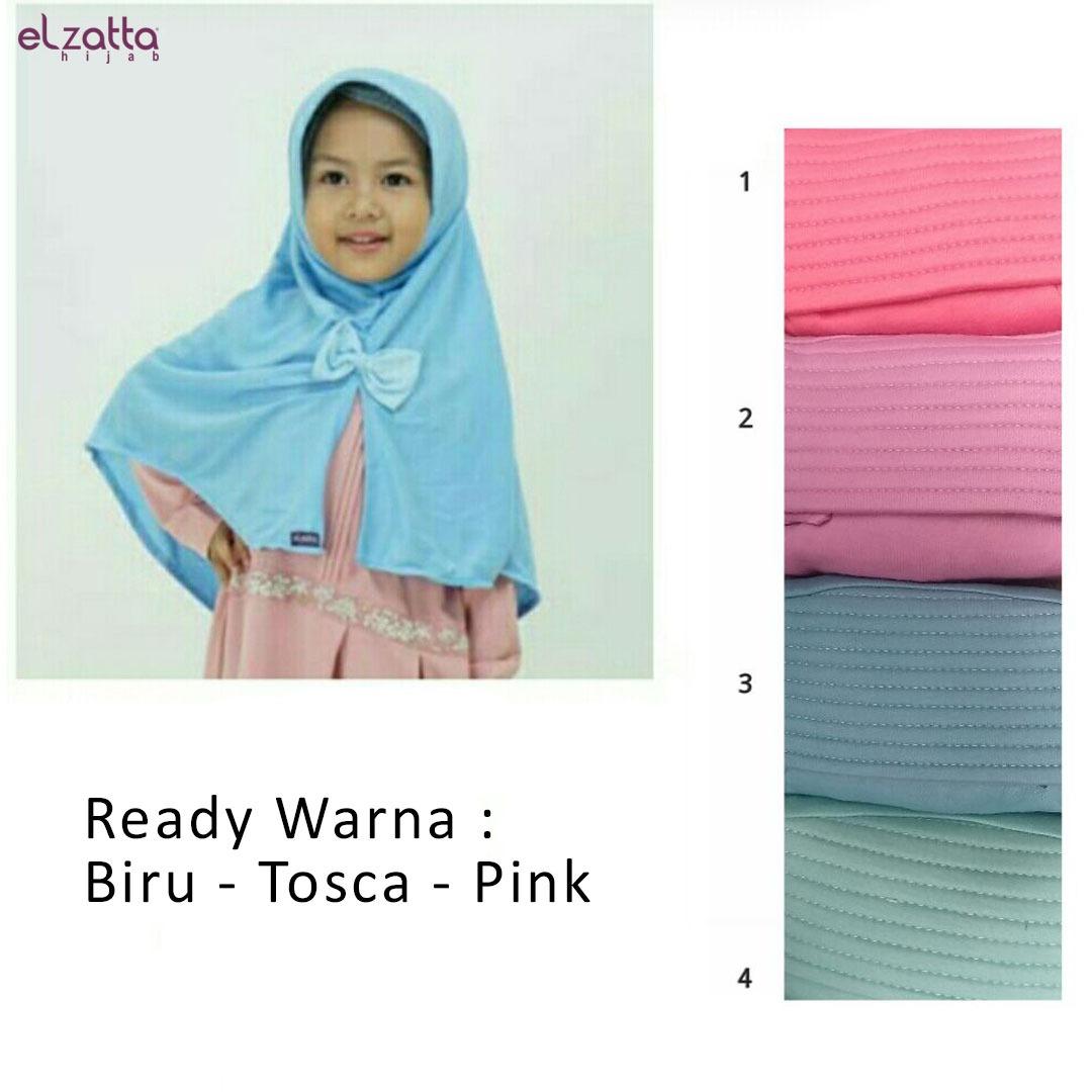 Elzatta Hijab / Hijab Anak / Hijab Instan Anak / Bergo Anak / Elzatta Basic / E003