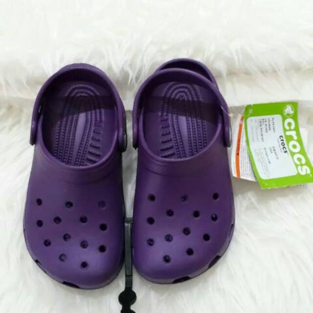 SEPATU ANAK : SIMPLE CROCS