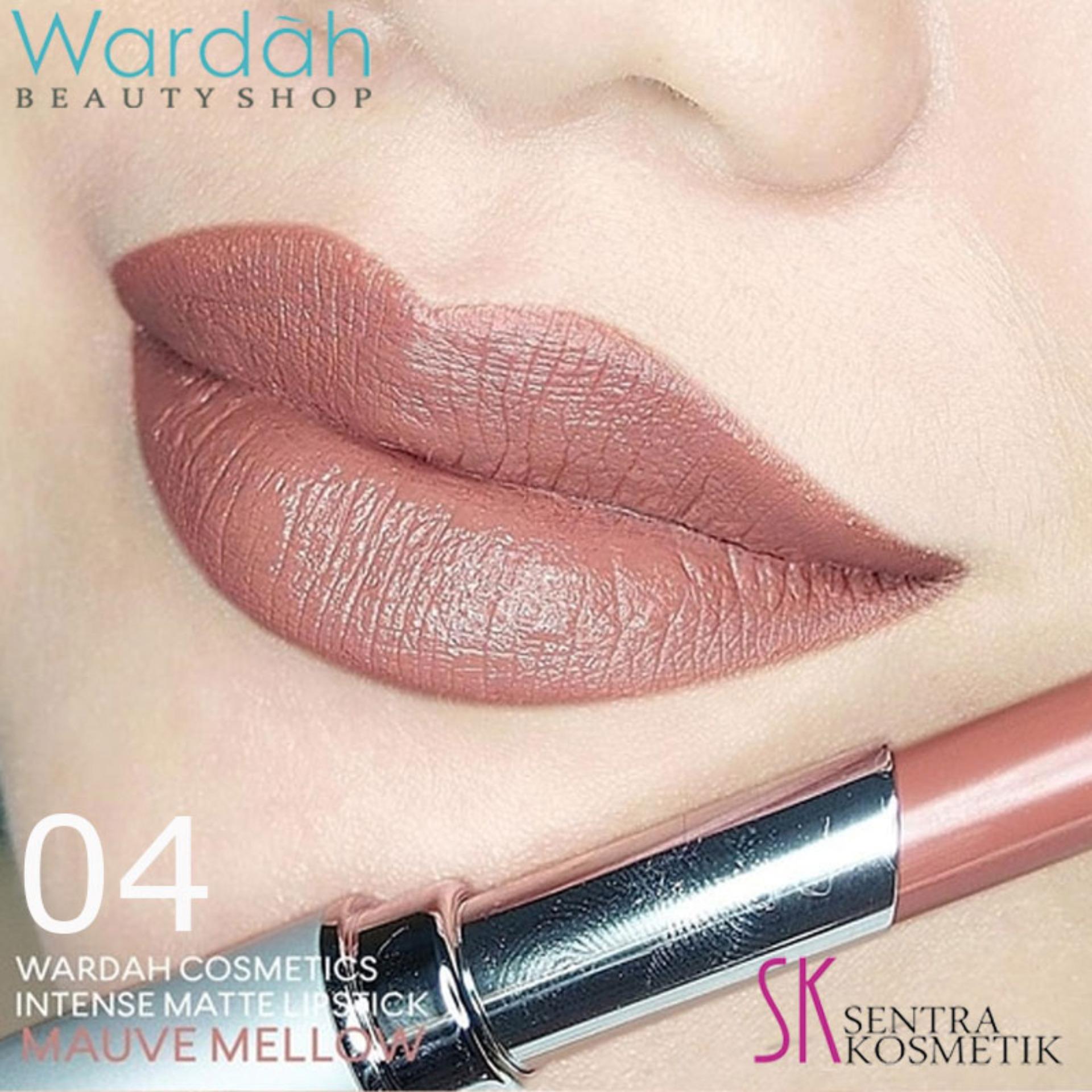Wardah INTENSE MATTE LIPSTICK 04 - Mauve Mellow