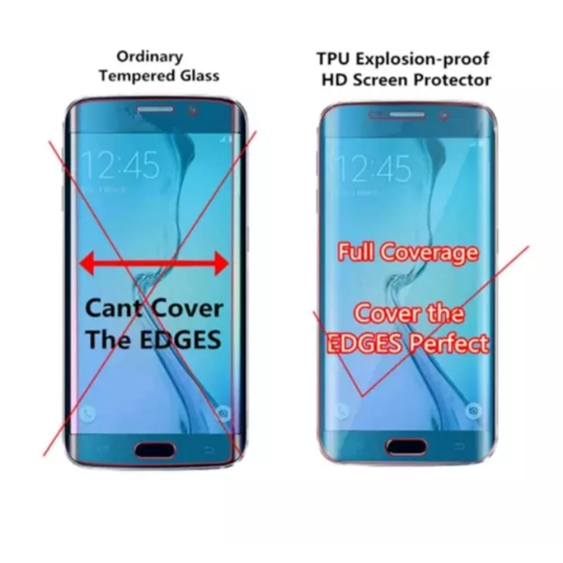Hmc Samsung Galaxy S7 Edge 3d Full Screen Tempered Glass 2016 Curved Detail Gambar STAR Screen Protector Jelly For Samsung Galaxy S7 Edge 3D Full Curved Bening