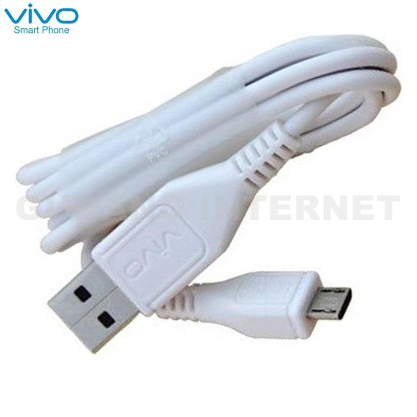VIVO Kabel Data Fast Charging 2A Micro Usb Cable 100% Original - White