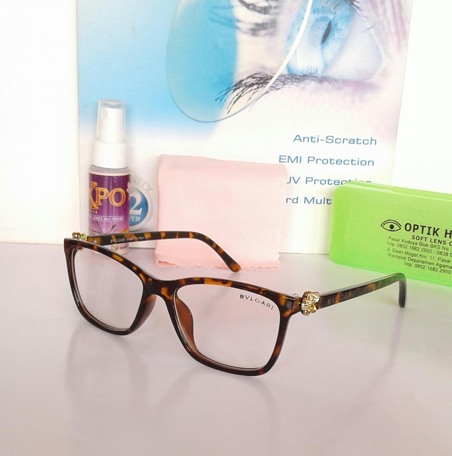 FRAME KACAMATA BVLGARI/KACAMATA MINUS/KACAMATA WANITA