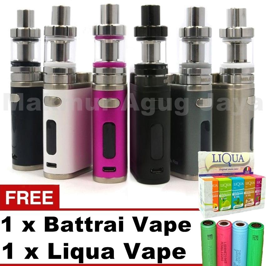 ROKOK ELEKTRIK EVOD PLUS LIQUID LIQUA VAPE VAPOR