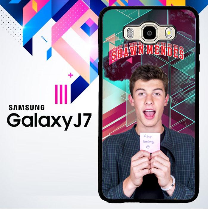 shawn mendes triangle background Z2106 Samsung Samsung Galaxy J7 2015 SM-J700 Case