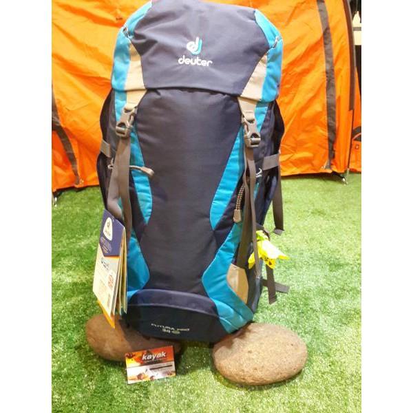 Promo Terbaru! Tas Carrier Deuter Futura Pro 34 SL Midnight-Turquoise Low Price!