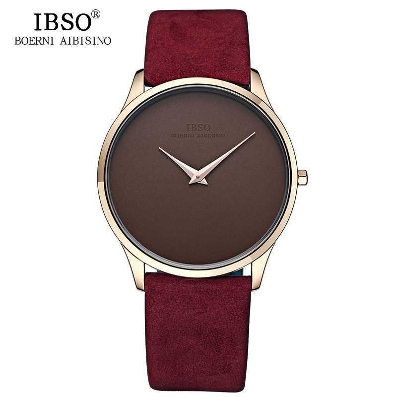 IBSO Jam Tangan Analog Pria Ultra Thin - 2219 | Man Watch