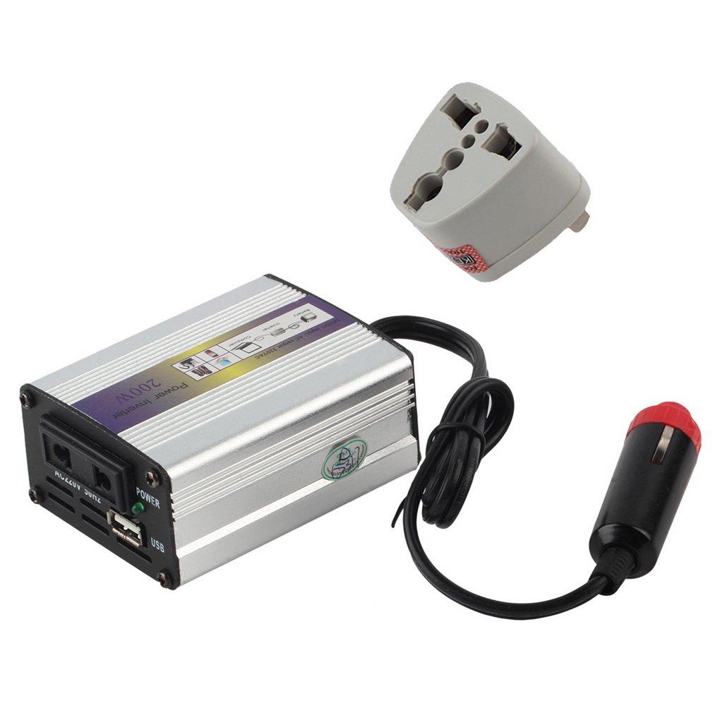 Allwin 200W USB 24V DC to AC 220V Car Auto Vehicle Power Inverter
Adapter Converter