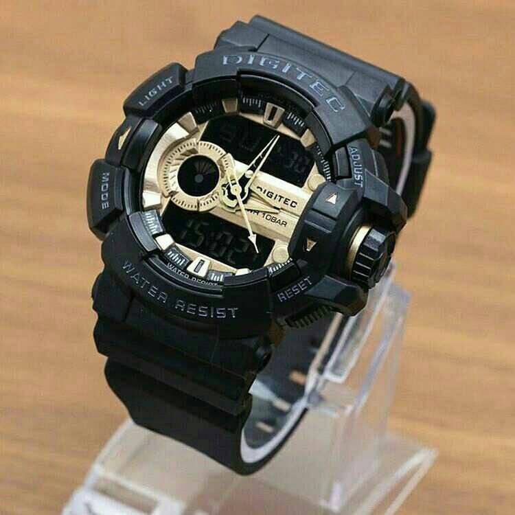 Jam Tangan Pria Merk Digitec Type : 2080 Baterai